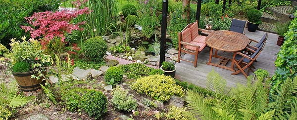 petite terrasse jardin