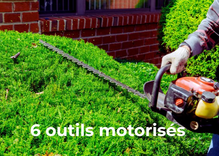 6 outils de jardin motorisés et leurs usages