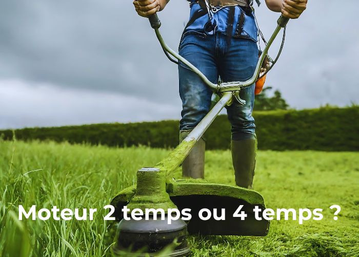 quel moteur choisir pour un coupe bordure thermique 2 temps ou 4 temps