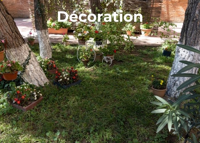 aménagement petit jardin décoration