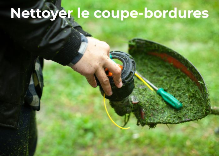 entretien coupe bordure thermique nettoyage